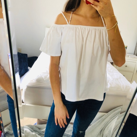 Off The Shoulder Strappy Top - Picture 2 of 5